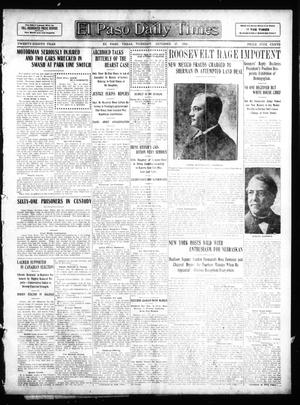 El Paso Daily Times (El Paso, Tex.), Vol. 28, Ed. 1 Tuesday, October 27, 1908