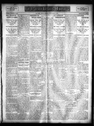 El Paso Daily Times (El Paso, Tex.), Vol. 24, Ed. 1 Friday, December 9, 1904