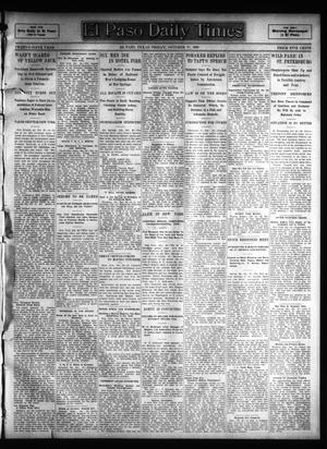 El Paso Daily Times (El Paso, Tex.), Vol. 25, Ed. 1 Friday, October 27, 1905