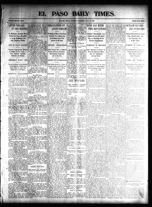 El Paso Daily Times. (El Paso, Tex.), Vol. 22, Ed. 1 Thursday, July 10, 1902