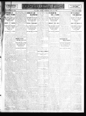 El Paso Daily Times (El Paso, Tex.), Vol. 28, Ed. 1 Thursday, July 23, 1908