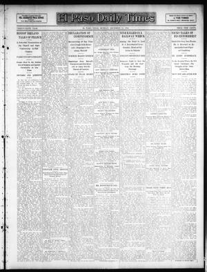 Primary view of object titled 'El Paso Daily Times (El Paso, Tex.), Vol. 26, Ed. 1 Monday, December 24, 1906'.