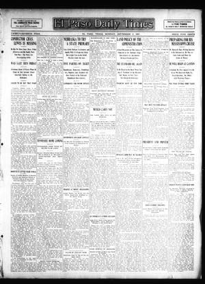 El Paso Daily Times (El Paso, Tex.), Vol. 27, Ed. 1 Monday, September 2, 1907