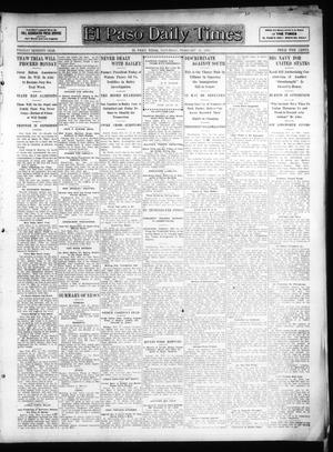 El Paso Daily Times (El Paso, Tex.), Vol. 26, Ed. 1 Saturday, February 16, 1907