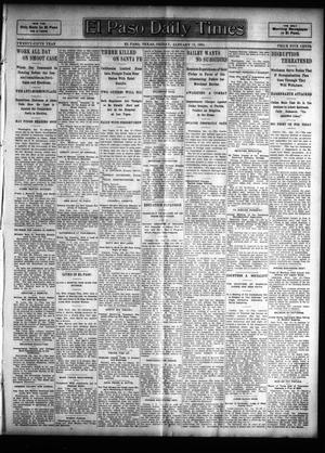 El Paso Daily Times (El Paso, Tex.), Vol. 25, Ed. 1 Friday, January 13, 1905