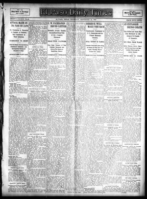 El Paso Daily Times (El Paso, Tex.), Vol. 24, Ed. 1 Thursday, September 22, 1904