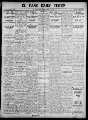 El Paso Daily Times. (El Paso, Tex.), Vol. 24, Ed. 1 Monday, March 21, 1904
