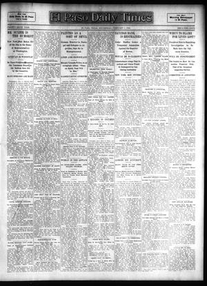El Paso Daily Times (El Paso, Tex.), Vol. 26, Ed. 1 Wednesday, February 7, 1906