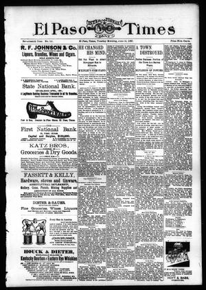 El Paso International Daily Times (El Paso, Tex.), Vol. 17, No. 141, Ed. 1 Tuesday, June 15, 1897