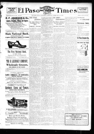 El Paso International Daily Times (El Paso, Tex.), Vol. 19, No. 35, Ed. 1 Thursday, February 10, 1898