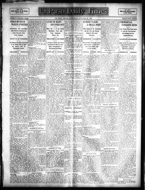 El Paso Daily Times (El Paso, Tex.), Vol. 24, Ed. 1 Saturday, October 29, 1904