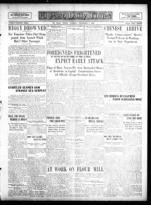 El Paso Daily Times (El Paso, Tex.), Vol. 28, Ed. 1 Tuesday, December 1, 1908