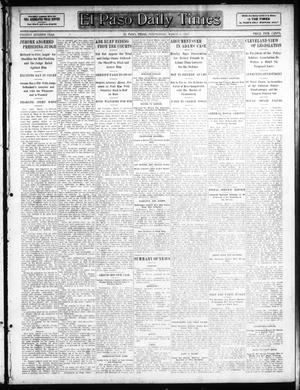El Paso Daily Times (El Paso, Tex.), Vol. 26, Ed. 1 Wednesday, March 6, 1907