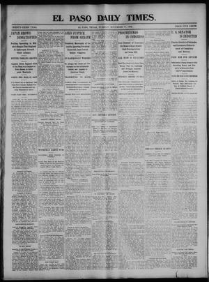 El Paso Daily Times. (El Paso, Tex.), Vol. 23, Ed. 1 Tuesday, November 17, 1903