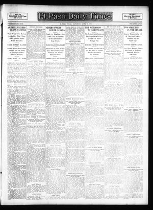 El Paso Daily Times (El Paso, Tex.), Vol. 26, Ed. 1 Saturday, June 9, 1906