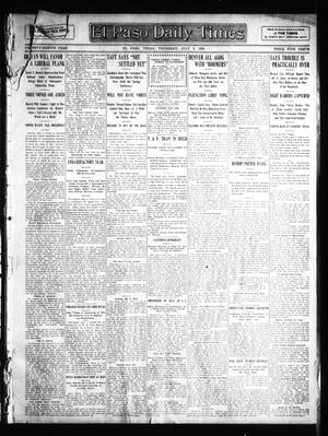 El Paso Daily Times (El Paso, Tex.), Vol. 28, Ed. 1 Thursday, July 2, 1908