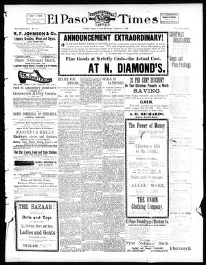 El Paso International Daily Times (El Paso, Tex.), Vol. 17, No. 300, Ed. 1 Sunday, December 19, 1897
