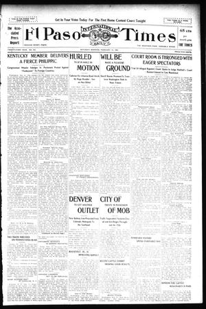 El Paso International Daily Times (El Paso, Tex.), Vol. 21, No. 252, Ed. 1 Saturday, February 15, 1902