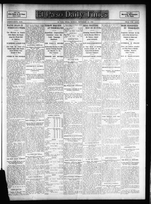 El Paso Daily Times (El Paso, Tex.), Vol. 26, Ed. 1 Monday, September 10, 1906