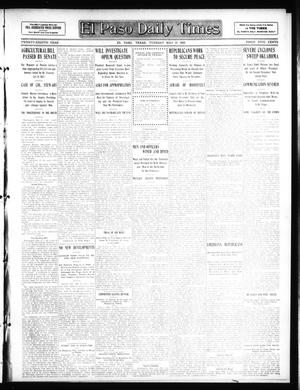 El Paso Daily Times (El Paso, Tex.), Vol. 28, Ed. 1 Tuesday, May 12, 1908
