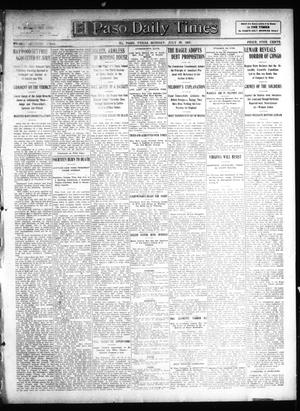 El Paso Daily Times (El Paso, Tex.), Vol. 27, Ed. 1 Monday, July 29, 1907