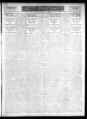El Paso Daily Times (El Paso, Tex.), Vol. 26, Ed. 1 Wednesday, November 21, 1906