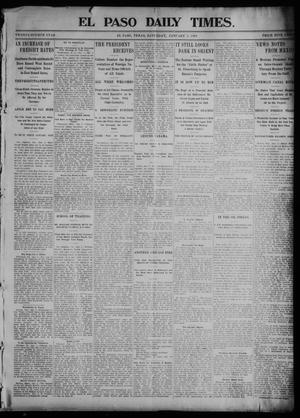 El Paso Daily Times. (El Paso, Tex.), Vol. 24, Ed. 1 Saturday, January 2, 1904