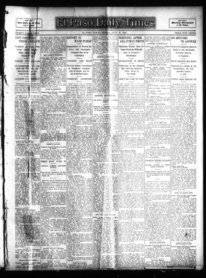 El Paso Daily Times (El Paso, Tex.), Vol. 25, Ed. 1 Friday, July 28, 1905