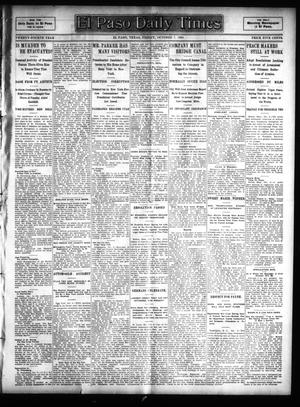El Paso Daily Times (El Paso, Tex.), Vol. 24, Ed. 1 Friday, October 7, 1904