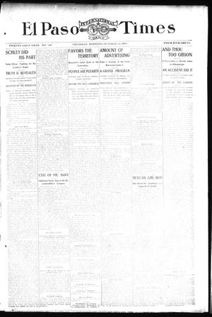 El Paso International Daily Times (El Paso, Tex.), Vol. 21, No. 145, Ed. 1 Thursday, October 17, 1901