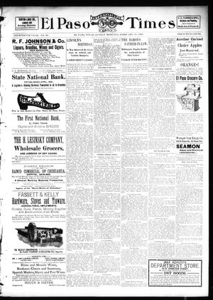 El Paso International Daily Times (El Paso, Tex.), Vol. 19, No. 38, Ed. 1 Sunday, February 13, 1898