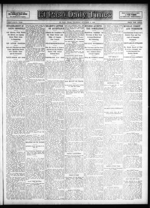 El Paso Daily Times (El Paso, Tex.), Vol. 26, Ed. 1 Thursday, October 4, 1906