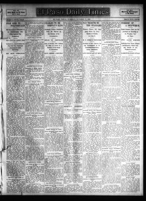 El Paso Daily Times (El Paso, Tex.), Vol. 25, Ed. 1 Tuesday, October 17, 1905