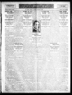 El Paso Daily Times (El Paso, Tex.), Vol. 28, Ed. 1 Friday, October 2, 1908