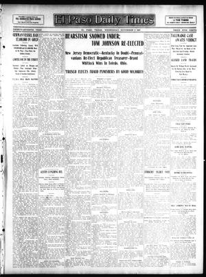 El Paso Daily Times (El Paso, Tex.), Vol. 27, Ed. 1 Wednesday, November 6, 1907