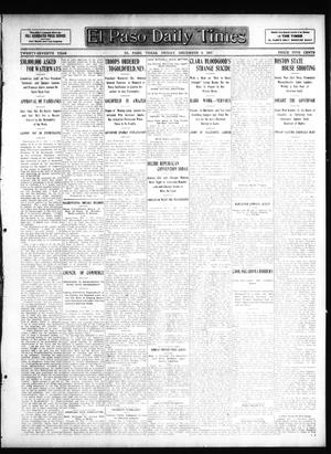 El Paso Daily Times (El Paso, Tex.), Vol. 27, Ed. 1 Friday, December 6, 1907
