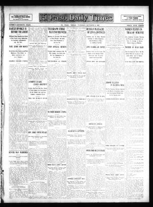El Paso Daily Times (El Paso, Tex.), Vol. 27, Ed. 1 Tuesday, October 8, 1907