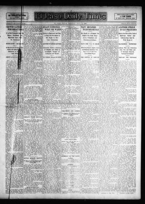 El Paso Daily Times (El Paso, Tex.), Vol. 27, Ed. 1 Monday, May 6, 1907