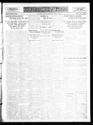 El Paso Daily Times (El Paso, Tex.), Vol. 28, Ed. 1 Saturday, June 6, 1908