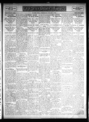 El Paso Daily Times (El Paso, Tex.), Vol. 26, Ed. 1 Wednesday, January 3, 1906