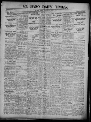 El Paso Daily Times. (El Paso, Tex.), Vol. 23, No. 41, Ed. 1 Wednesday, June 24, 1903