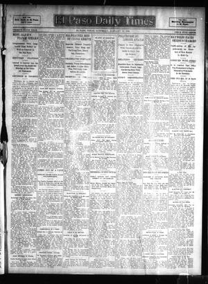 El Paso Daily Times (El Paso, Tex.), Vol. 26, Ed. 1 Saturday, January 13, 1906