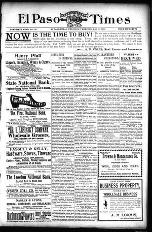 El Paso International Daily Times (El Paso, Tex.), Vol. 20, No. 131, Ed. 1 Wednesday, May 30, 1900