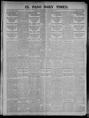 El Paso Daily Times. (El Paso, Tex.), Vol. 24, Ed. 1 Friday, January 29, 1904