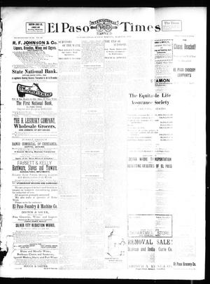 El Paso International Daily Times (El Paso, Tex.), Vol. 18, No. 68, Ed. 1 Sunday, March 20, 1898