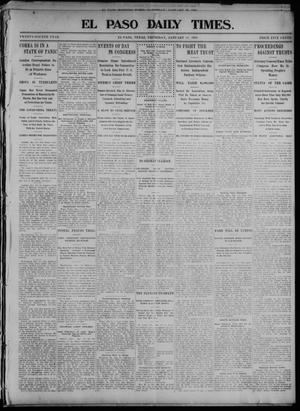 El Paso Daily Times. (El Paso, Tex.), Vol. 24, Ed. 1 Thursday, January 14, 1904