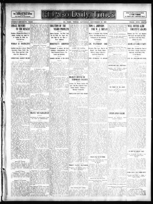 El Paso Daily Times (El Paso, Tex.), Vol. 27, Ed. 1 Saturday, November 16, 1907