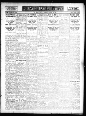 El Paso Daily Times (El Paso, Tex.), Vol. 27, Ed. 1 Monday, August 26, 1907