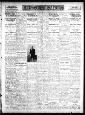 El Paso Daily Times (El Paso, Tex.), Vol. 27, Ed. 1 Tuesday, September 24, 1907