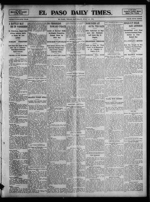 El Paso Daily Times. (El Paso, Tex.), Vol. 24, Ed. 1 Saturday, July 16, 1904